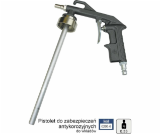 Adler Pneumatická pistole na kartuše s antikorozní úpravo...
