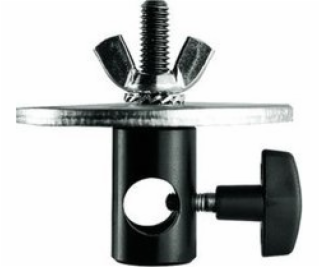 Manfrotto Adaptér 5/8, platforma 80 mm a šroub 3/8 dlouhý