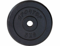 Sportop Litinové závaží 5 kg fi26