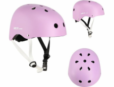 Nils Extreme Přilba MTW001 fialová VELIKOST L (58-61 cm)