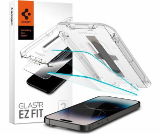 Spigen Tvrzené sklo GLAS.TR „EZ FIT“ pro iPhone 14 Pro, 2...