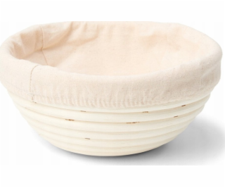 Patisse Kulatý proutěný košík s plátnem 25 cm - Patisse
