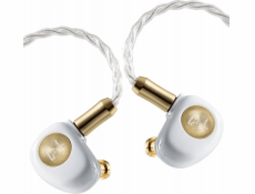 Queen of Audio Sluchátka (QoA) Gimlet IEM s dynamickým měničem LCP - perlově bílá