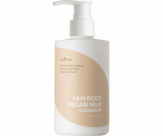 Isntree Veganské čisticí mléko s kořenem jamu 220 ml