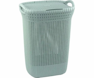 Curver Koš na prádlo Curver Knit 57 l/šedo-modrý