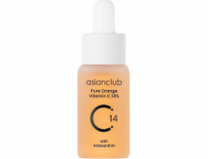 Asian Club Pleťové sérum s čistým pomerančem a vitamínem C 14% 15ml