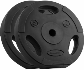 Rebel Sada bitumenových závaží 2x10kg, otvor 31mm, destič...