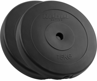 Rebel Sada bitumenových závaží 2x15kg, otvor 31mm, klasic...