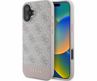 Guess Guess GUHCP16SG4GLPI tvrdý kryt pro iPhone 16 6.1 r...