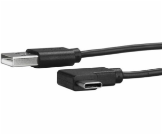 StarTech Kabel USB-A na USB-C 1m černý (USB2AC1MR)