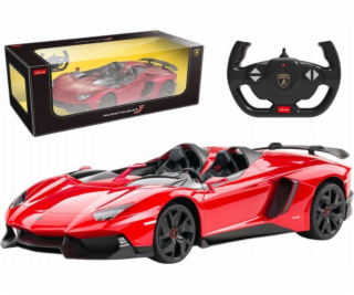 Rastar Auto RC Rastar 1:12 Lamborghini Aventador Red Cabrio