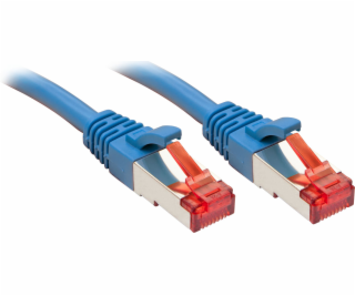 Lindy patchcord Cat6, S/FTP, 0,30 m, modrý (47715)