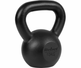 Rebel Litinová kettlebell 10 kg, REBEL ACTIVE
