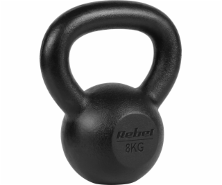 Rebel Litinová kettlebell 8 kg, REBEL ACTIVE