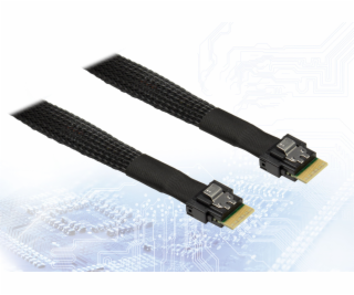 Intel Inter-Tech kabel SFF 8654-4i -> SFF 8654-4i- 0,7m