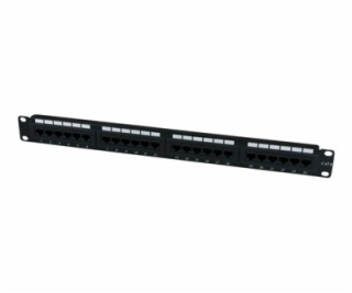 StarTech Patch panel 19 1U 24x RJ-45 Cat.6 (C6PANEL24)