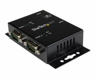 StarTech Adaptér USB na RS-232 x2, černý (ICUSB2322I)
