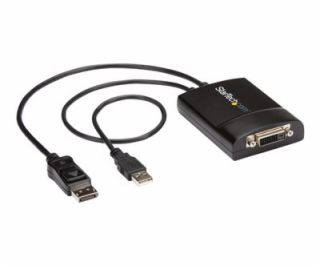 StarTech DVI-D - DisplayPort + USB-A AV adaptér černý (DP...