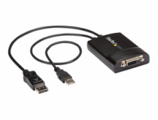 StarTech DVI-D - DisplayPort + USB-A AV adaptér černý (DP2DVID2)
