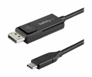 StarTech kabel USB-C na DisplayPort 1 m černý (CDP2DP1MBD)