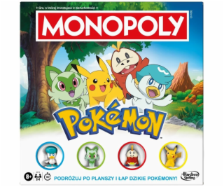 Gra planszowa Hasbro Monopoly Pokémon (edycja polska )