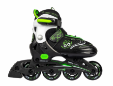 Muuwmi nastavitelná velikost dětských inline bruslí 33-36, inline brusle
