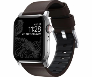 Nomad kožený řemínek pro Apple Watch 44-49mm - Active Pro...