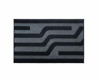 DOMOLETTI Vnitřní koberec SWAMI, černý, 50 cm x 80 cm