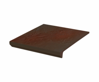 PARADYZ Klinkerové schodové dlaždice Cloud Brown, 30 x 33 cm