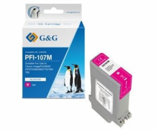 G&G Kompatibilní inkoust G&G / inkoust s PFI107M, NC-0010...