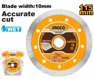 Ingco DMD021151 Kotouč řezný diamantový 115mm