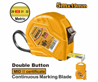Ingco HSMT083521E Metr svinovací 5mx19mm