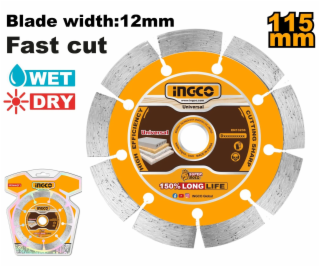 Ingco DMD0111513 Kotouč řezný, diamantový, suché řezání 1...