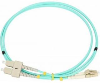 Extralink Patchcord LC/UPC-SC/UPC MM OM3 DUPLEX 3,0 mm 1 m