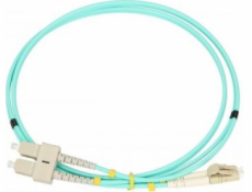 Extralink Patchcord LC/UPC-SC/UPC MM OM3 DUPLEX 3,0 mm 1 m