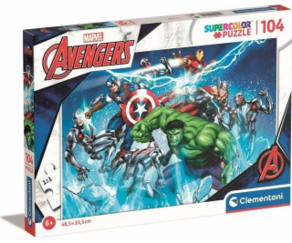 Clementoni Puzzle 104 dílků Marvel Avengers