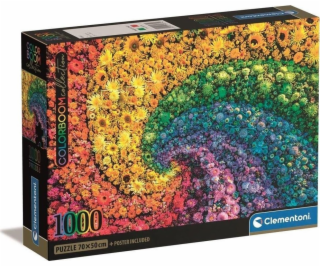 Clementoni Puzzle 1000 dílků Kompaktní kolekce Colorboom