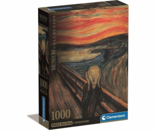 Clementoni Puzzle 1000 dílků Kompaktní muzeum Lurlo di Munch