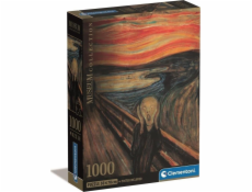 Clementoni Puzzle 1000 dílků Kompaktní muzeum Lurlo di Munch