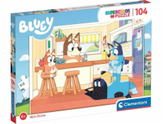 Clementoni Puzzle 104 dílků Bluey