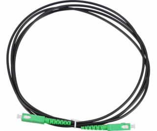 Extralink Patchcord SC/APC-SC/APC SM SIMPLEX 3,0 mm 1 m č...