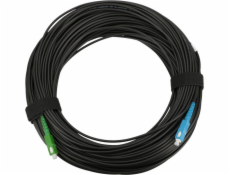Extralink Patchcord SC/APC-SC/UPC kulatý, SM, SIMPLEX G.657.A2 40m