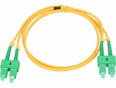 Extralink Patchcord SC/APC-SC/APC SM DUPLEX 3,0 mm 10 m