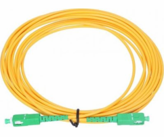 Extralink Patchcord SC/APC-SC/APC SM G.652D SIMPLEX 20m
