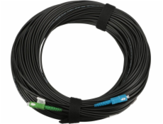Extralink Patchcord SC/APC-SC/UPC kulatý, SM, SIMPLEX G.657A2 60m