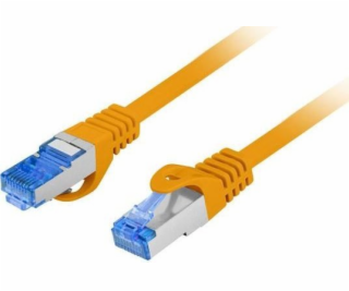 Lanberg Patchcord cat.6a S/FTP LSZH CCA 0,25m oranžový, f...