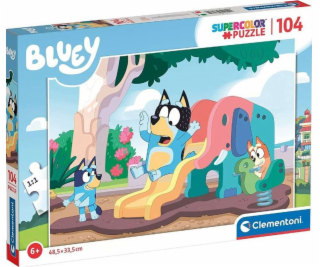 Clementoni Puzzle 104 dílků Bluey