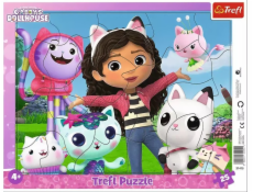 Trefl 25dílné puzzle s rámečkem - Seznamte se s Gabi
