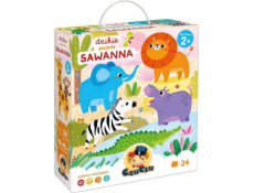 CzuCzu 24dílné puzzle Divoká savana