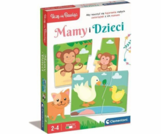 Clementoni Hádanky pro matky a děti